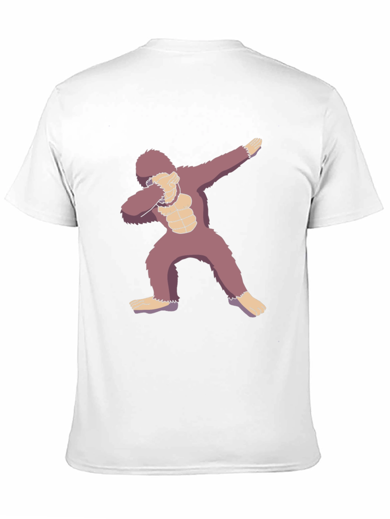 Dabbing Gorilla Graphic Tee - Funny Animal T-Shirt
