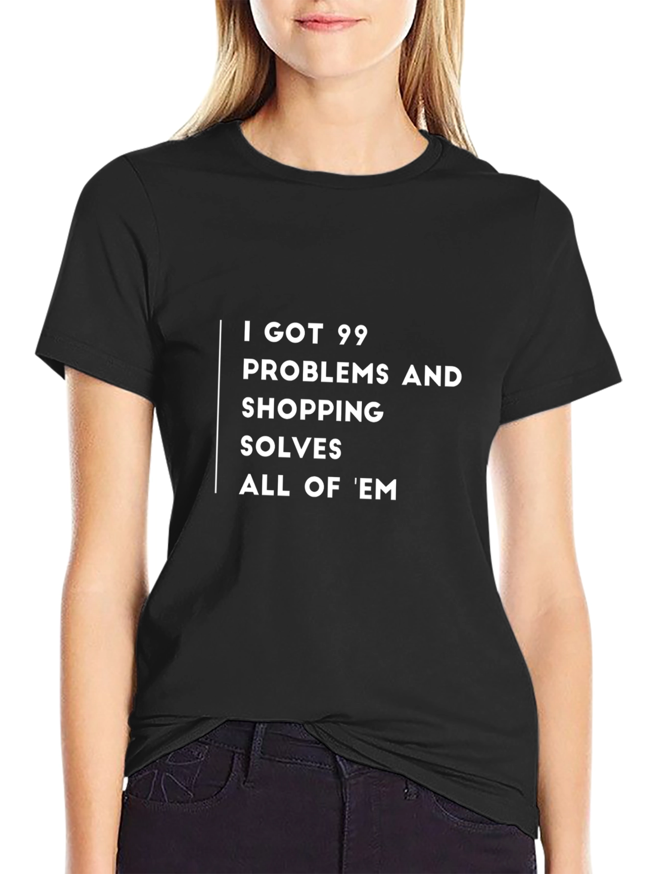 Shopping Solves All Problems T-Shirt