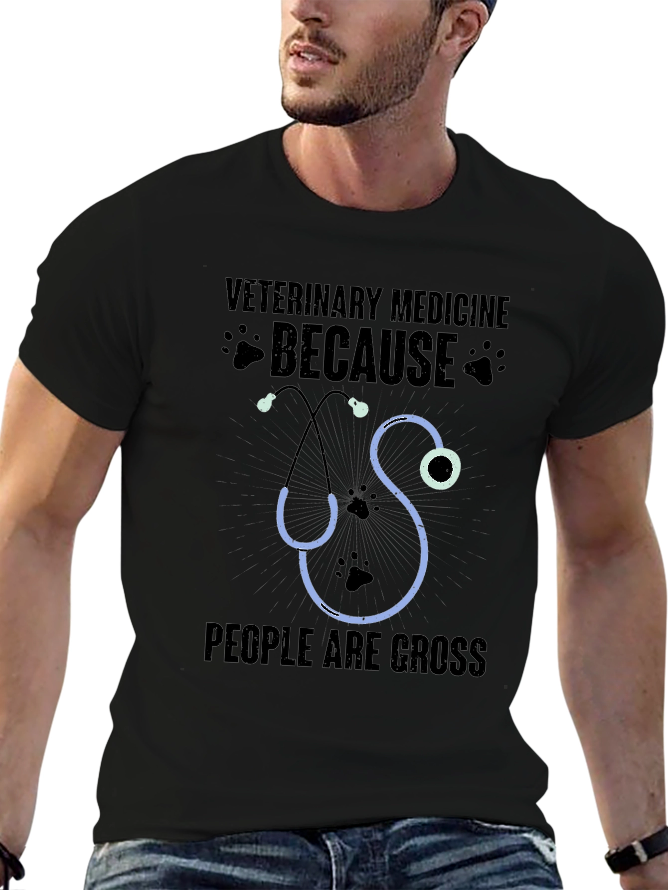 Veterinary Medicine Because People Are Gross T-Shirt
