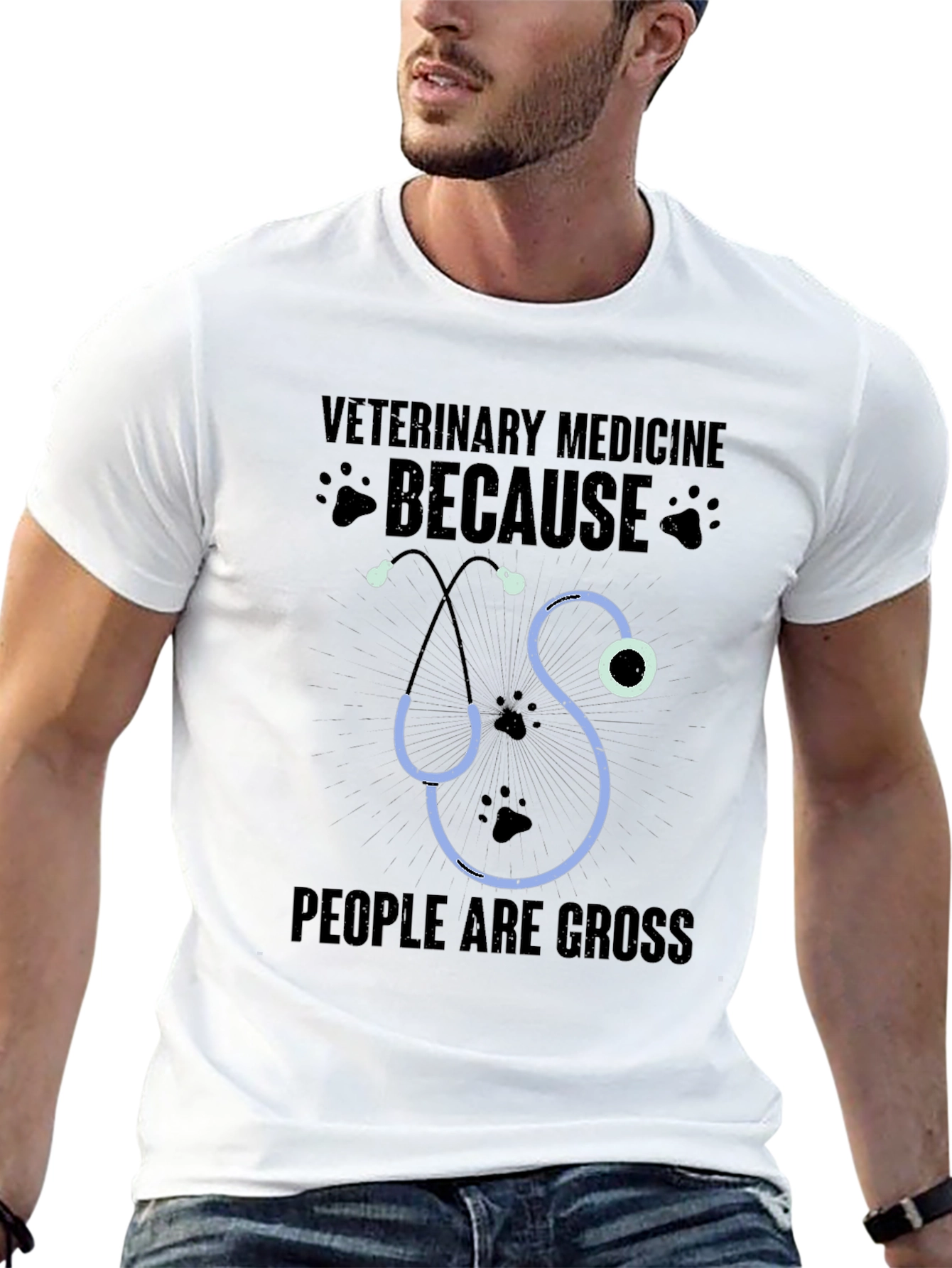 Veterinary Medicine Because People Are Gross T-Shirt