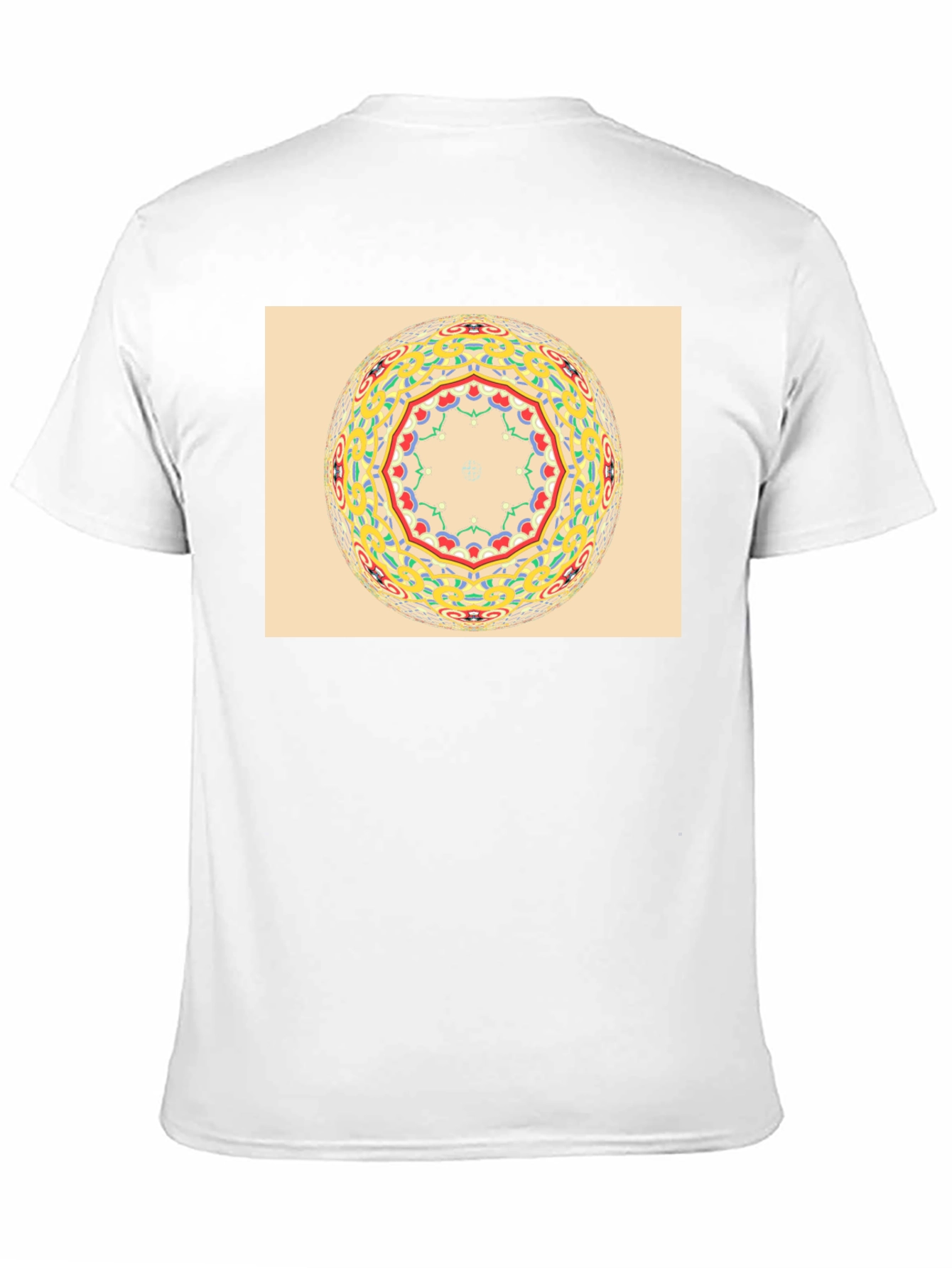Mandala Graphic Tee - Stylish Crew Neck