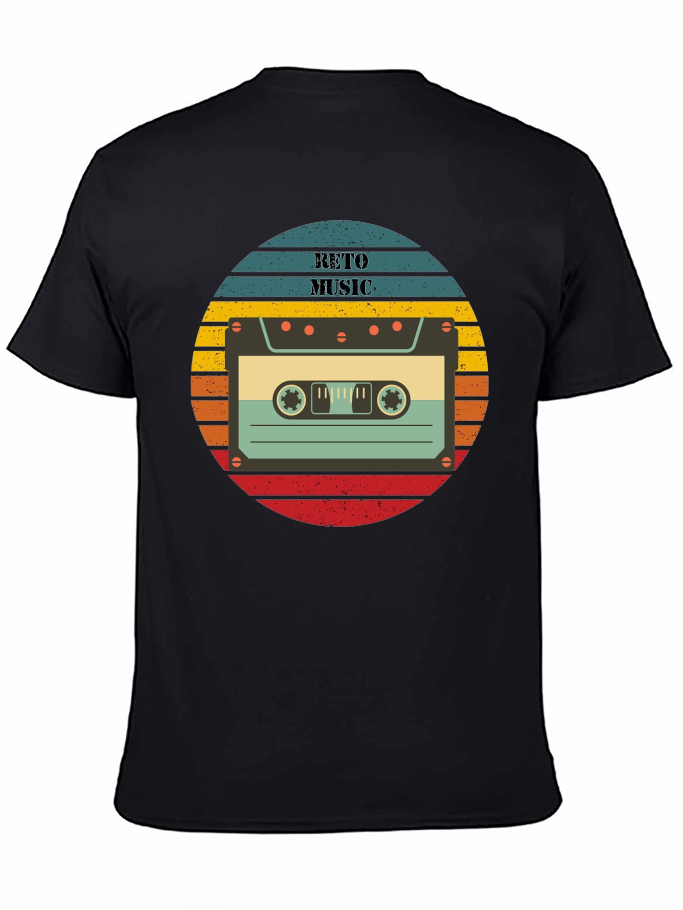 Retro Music Cassette T-Shirt
