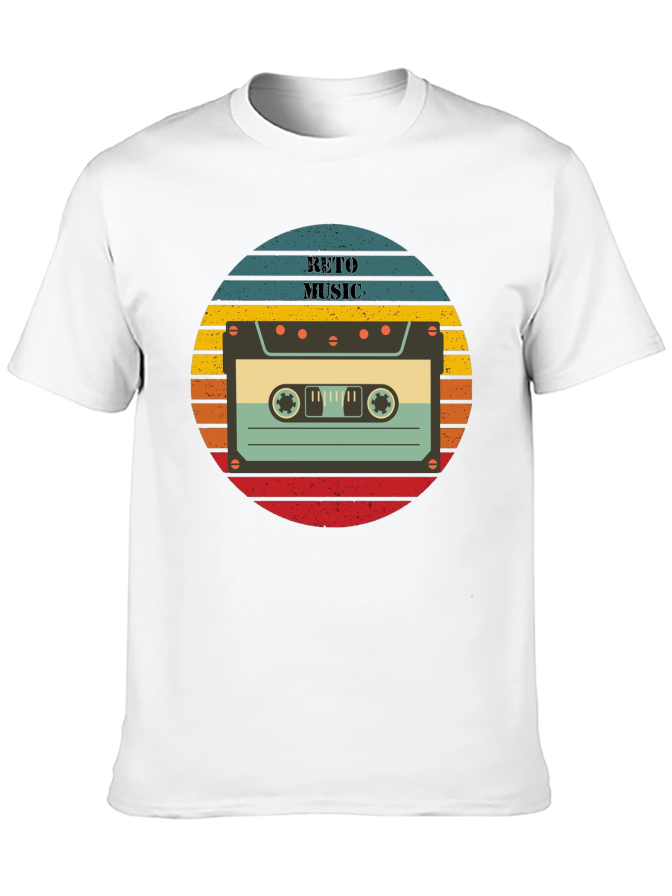 Retro Music Cassette T-Shirt