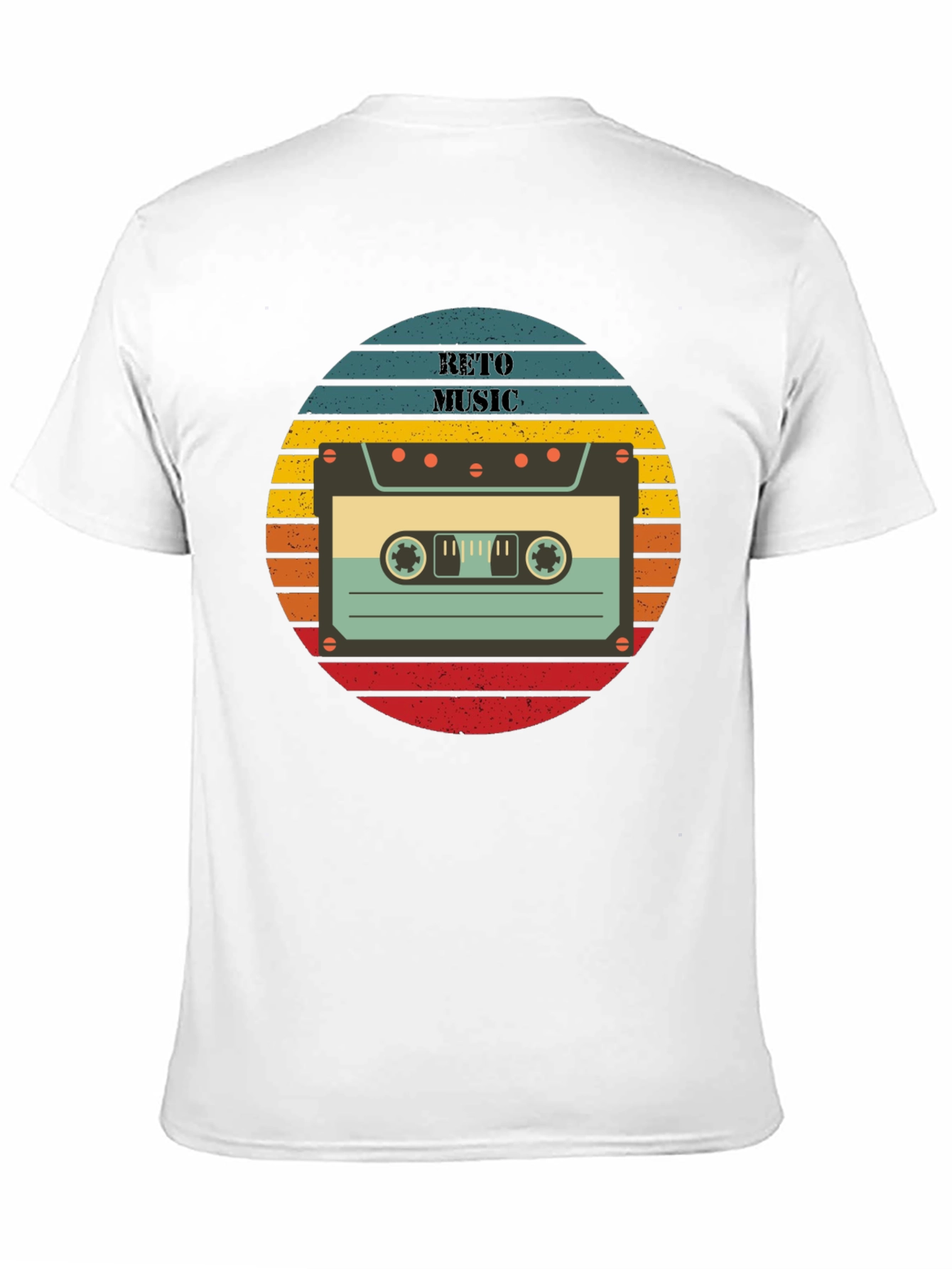 Retro Music Cassette T-Shirt