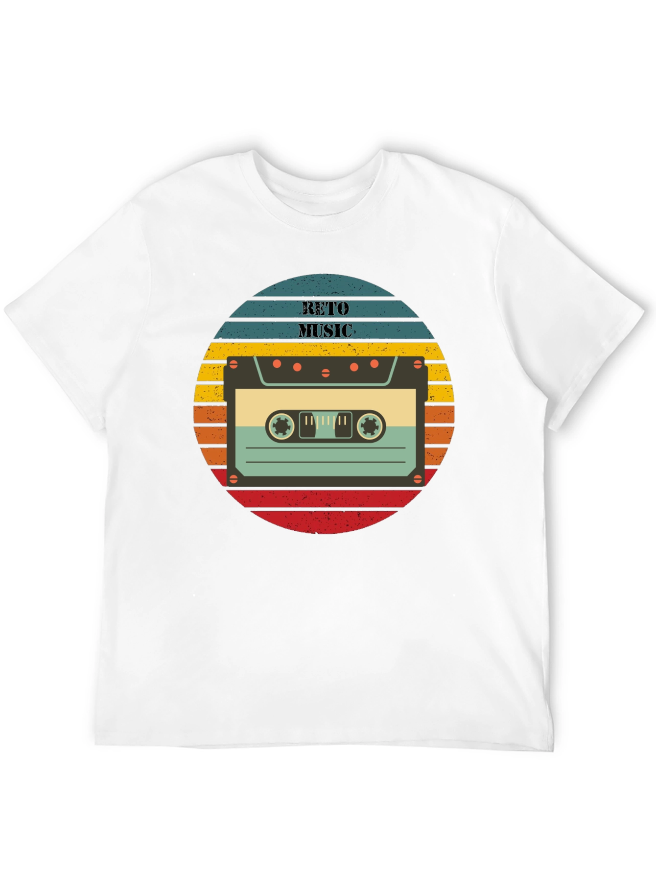 Retro Music Cassette T-Shirt