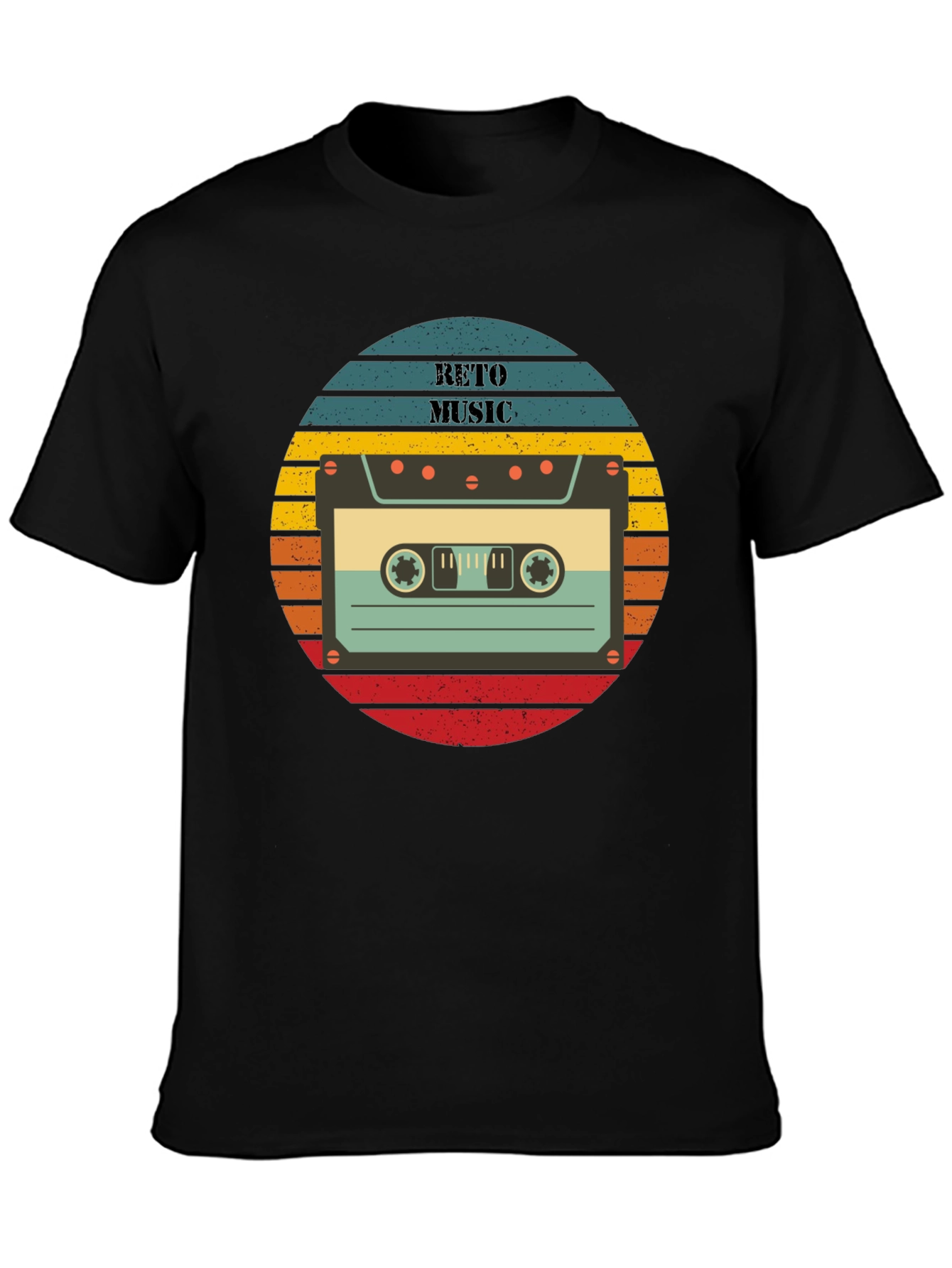 Retro Music Cassette T-Shirt