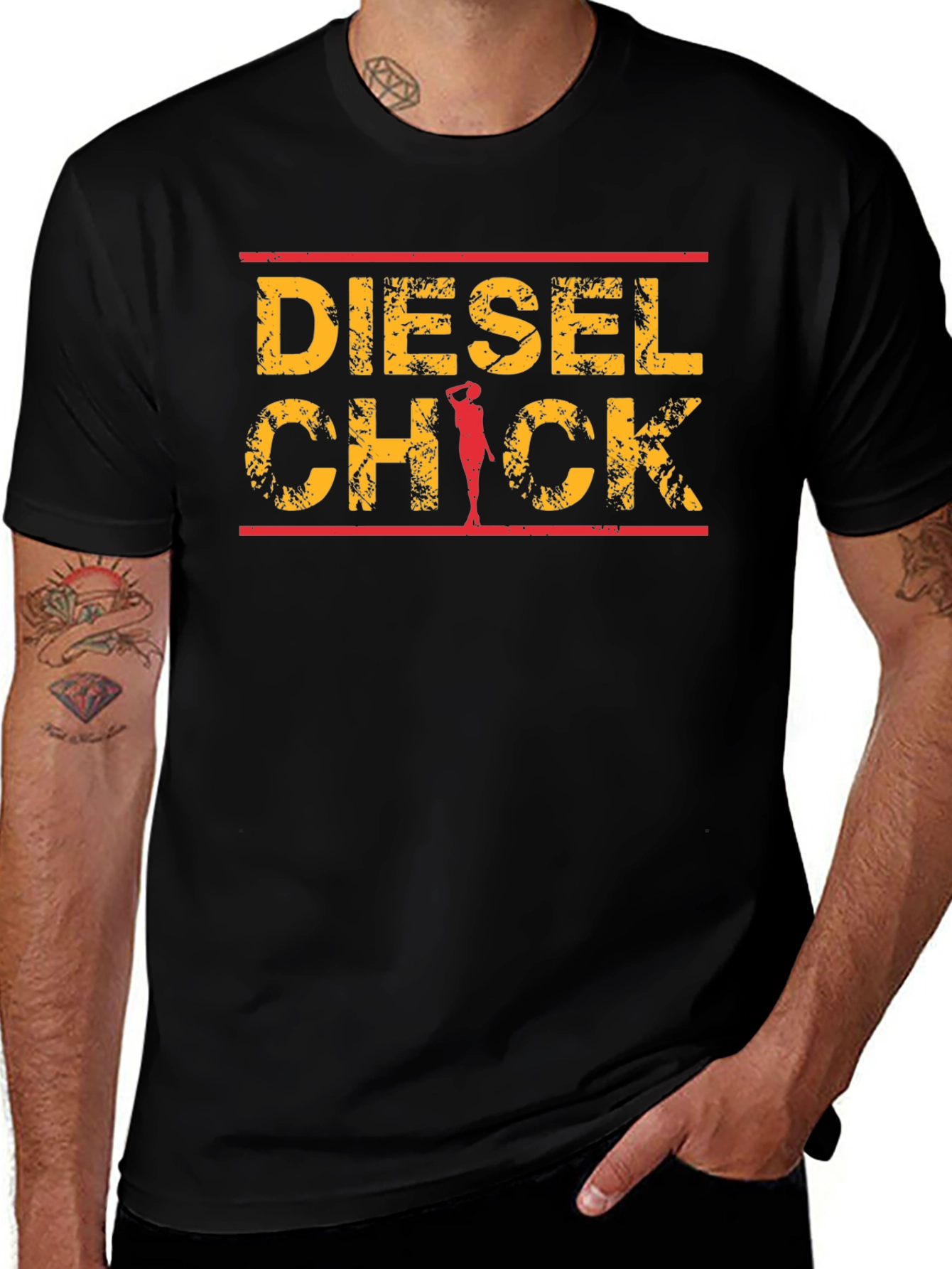 Diesel Chick Graphic Tee - Golf Lover T-Shirt