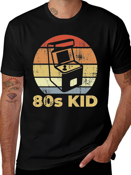 Retro 80s Kid Arcade Gamer T-Shirt