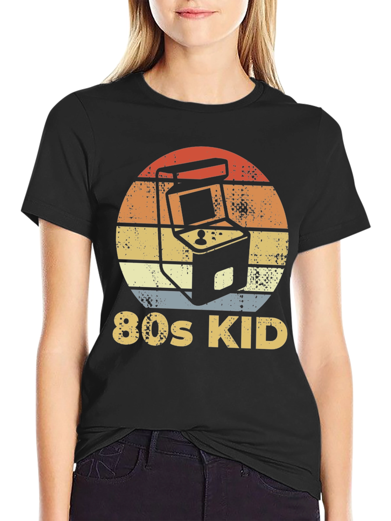 Retro 80s Kid Arcade Gamer T-Shirt