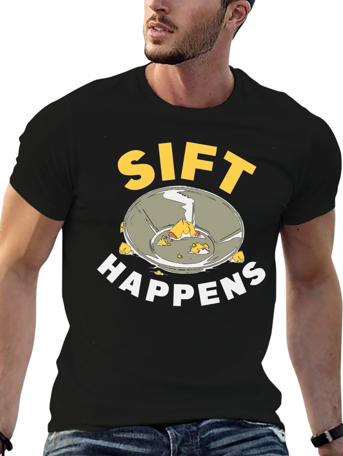 Sift Happens Gold Panning T-Shirt