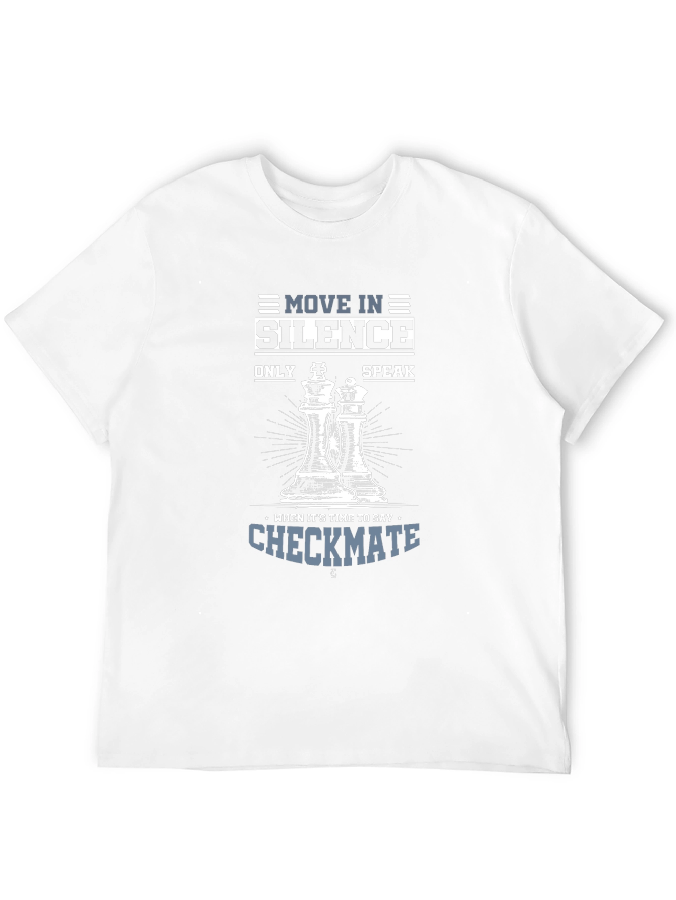Move in Silence Chess Graphic T-Shirt