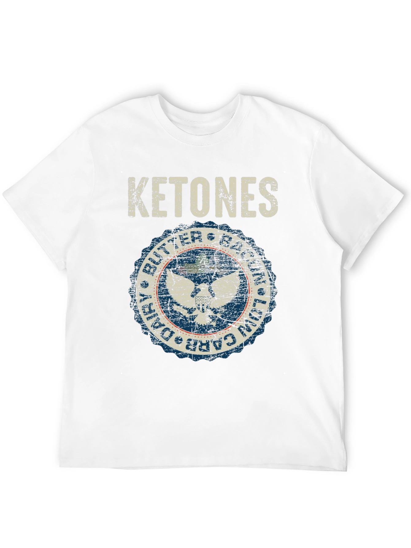 Ketones Butter Bacon T-Shirt - Low Carb Diet Apparel