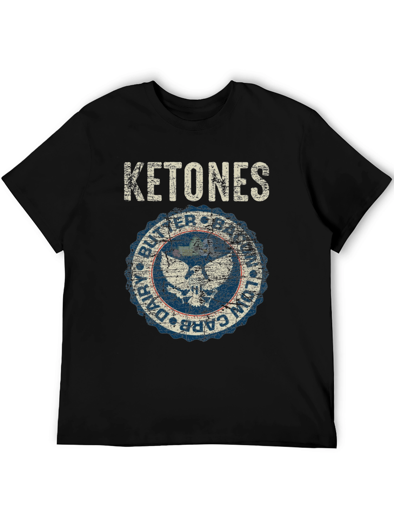 Ketones Butter Bacon T-Shirt - Low Carb Diet Apparel
