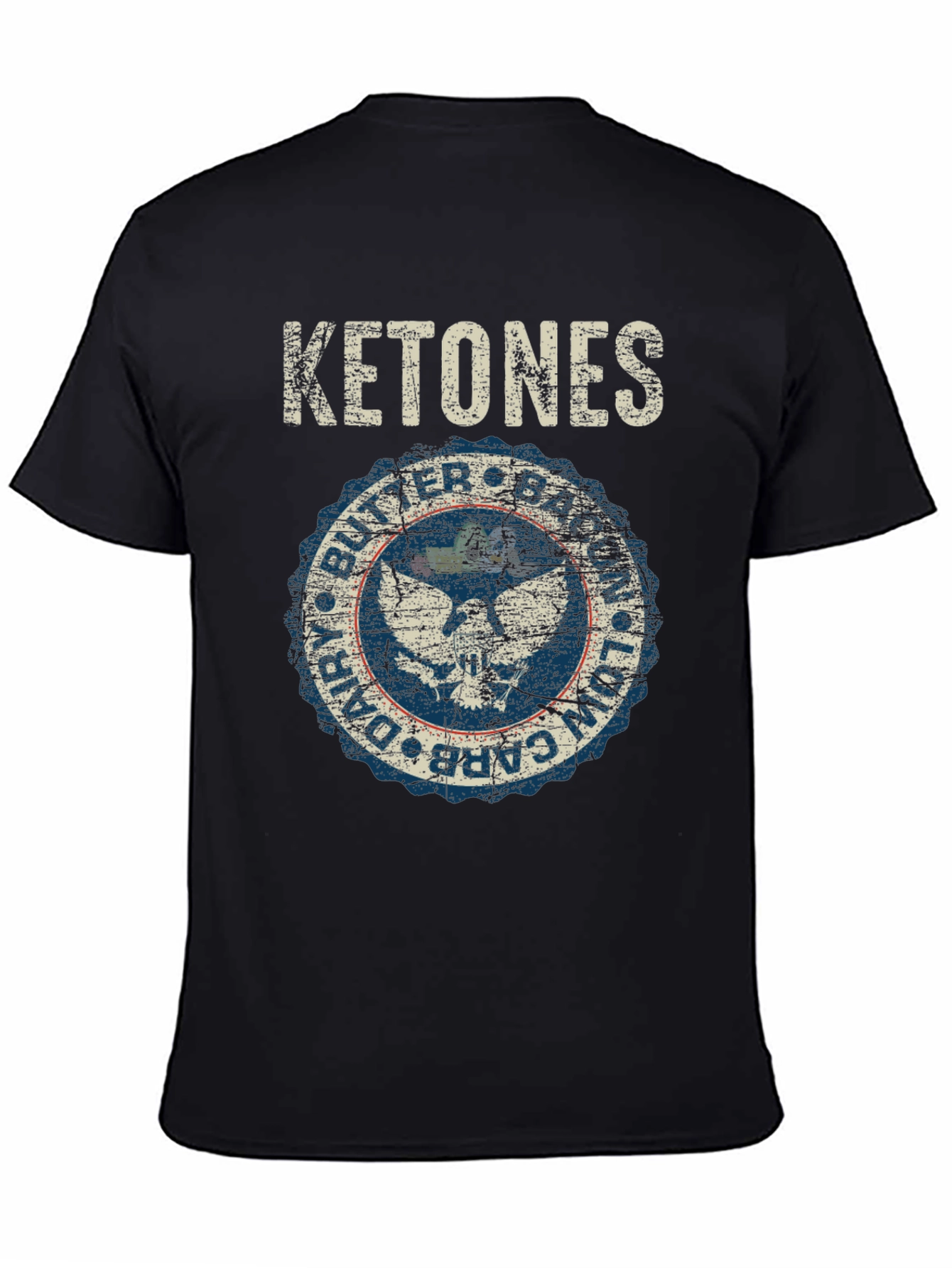 Ketones Butter Bacon T-Shirt - Low Carb Diet Apparel