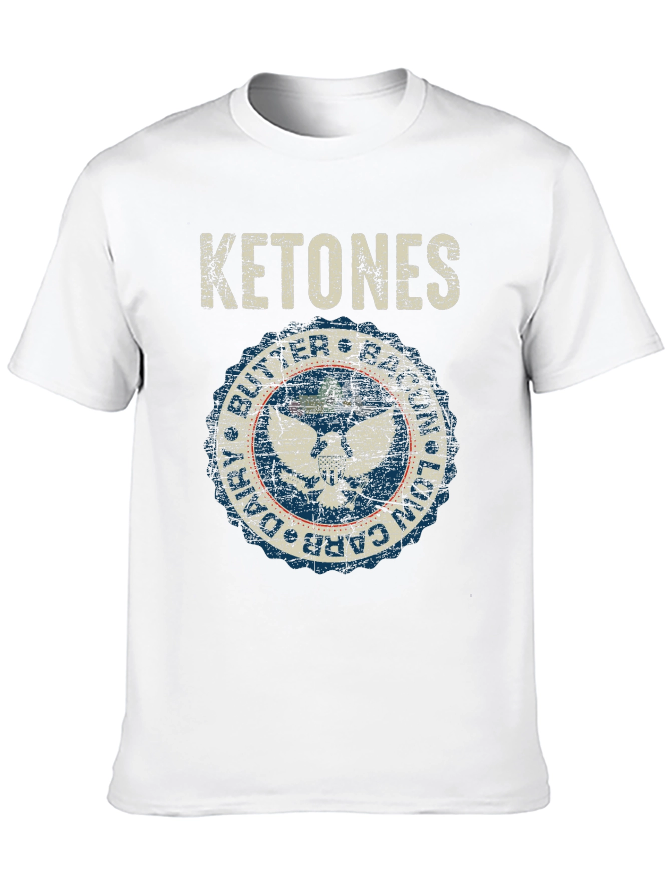 Ketones Butter Bacon T-Shirt - Low Carb Diet Apparel