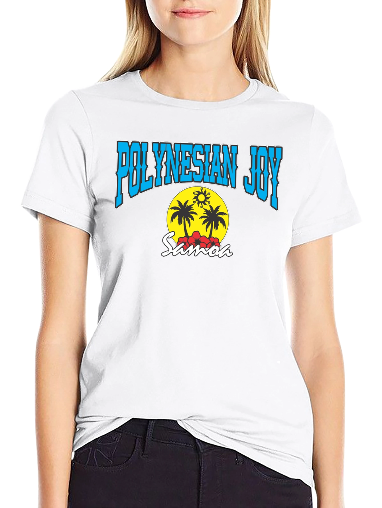 Polynesian Joy Samoa Graphic T-Shirt