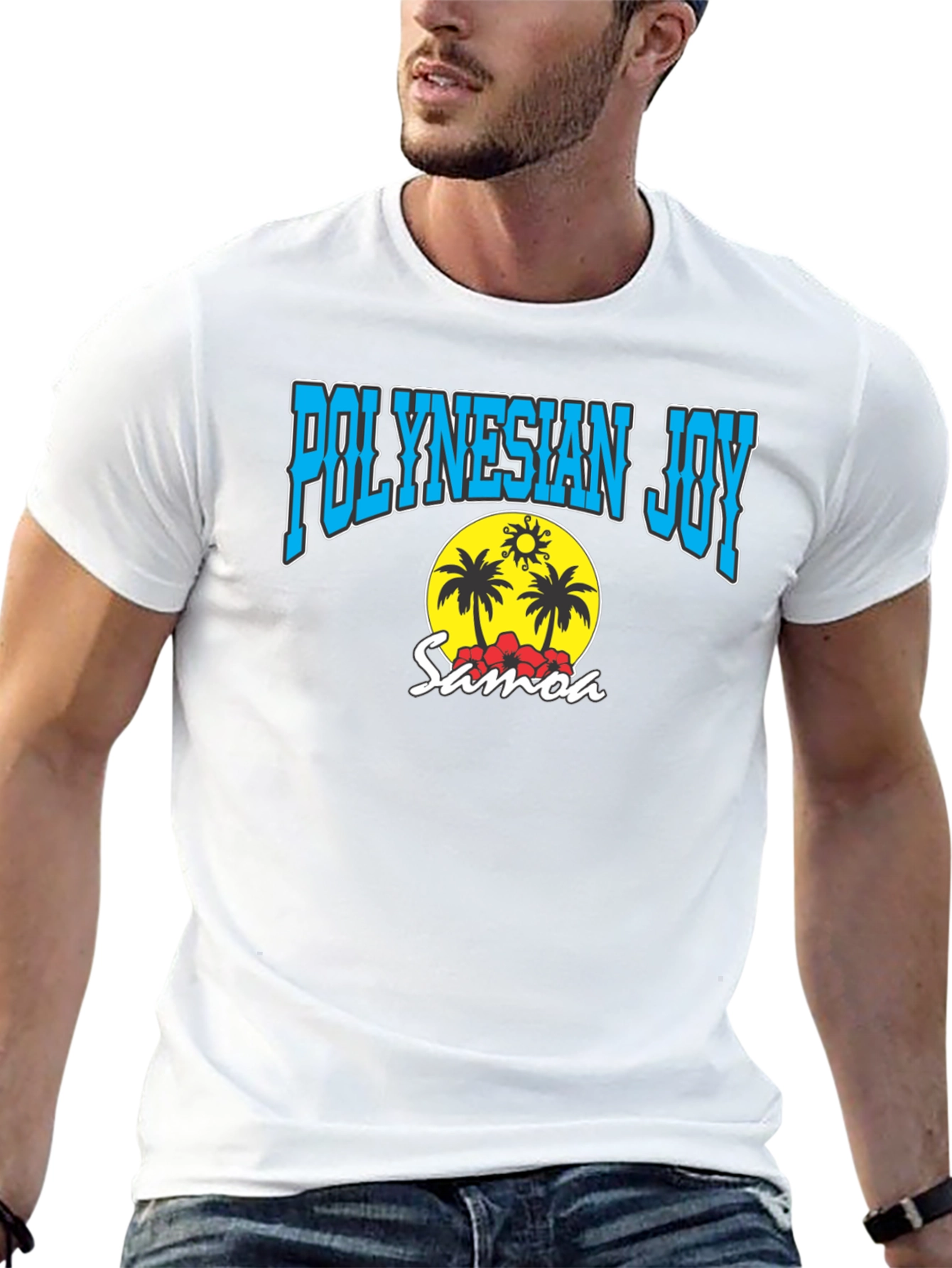 Polynesian Joy Samoa Graphic T-Shirt