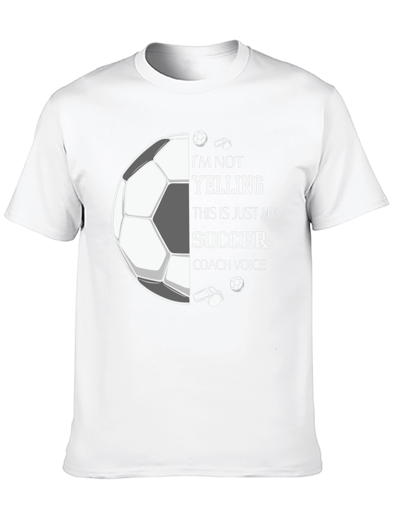 Soccer Coach Voice Graphic Tee