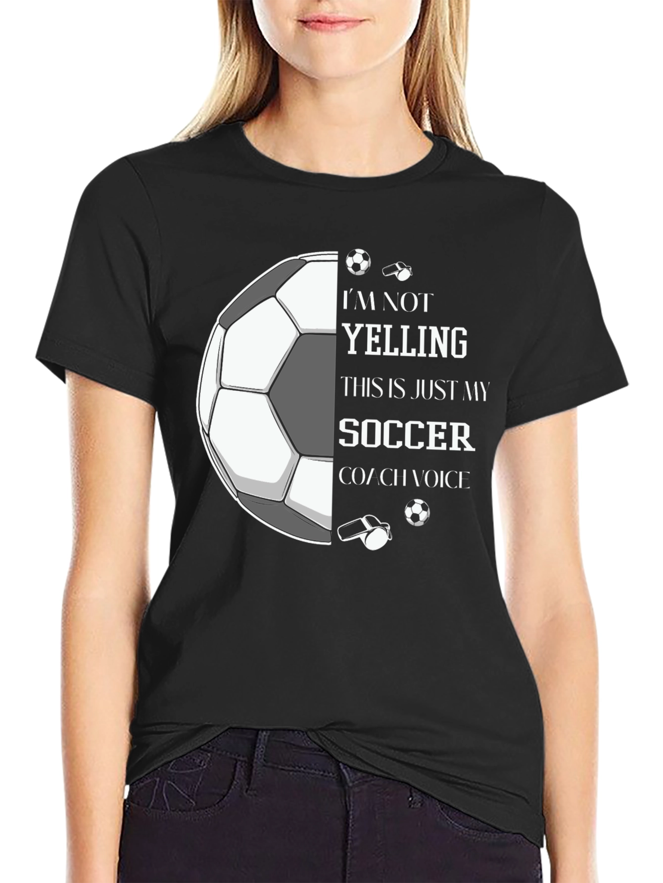 Soccer Coach Voice Graphic Tee