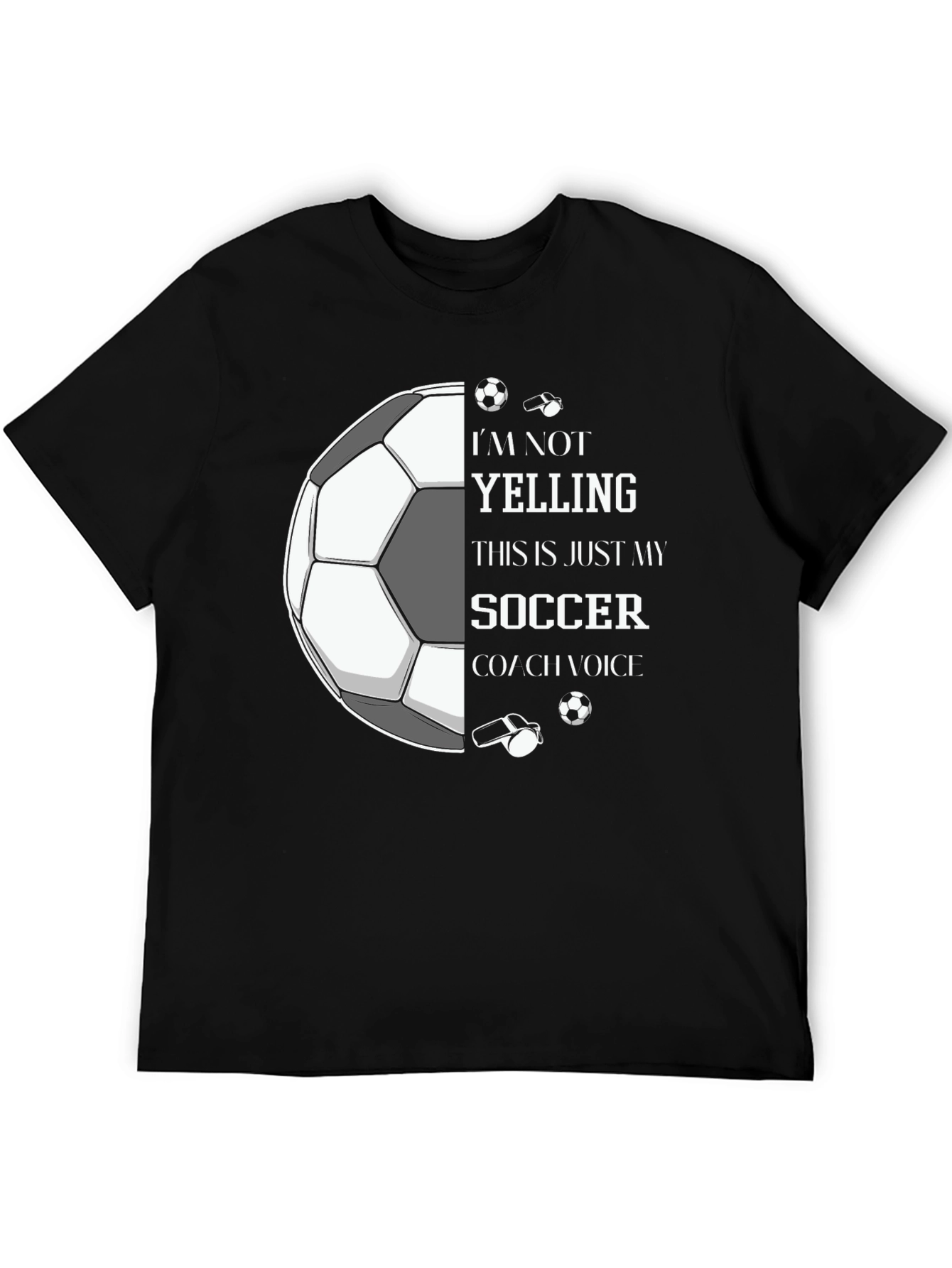 Soccer Coach Voice Graphic Tee