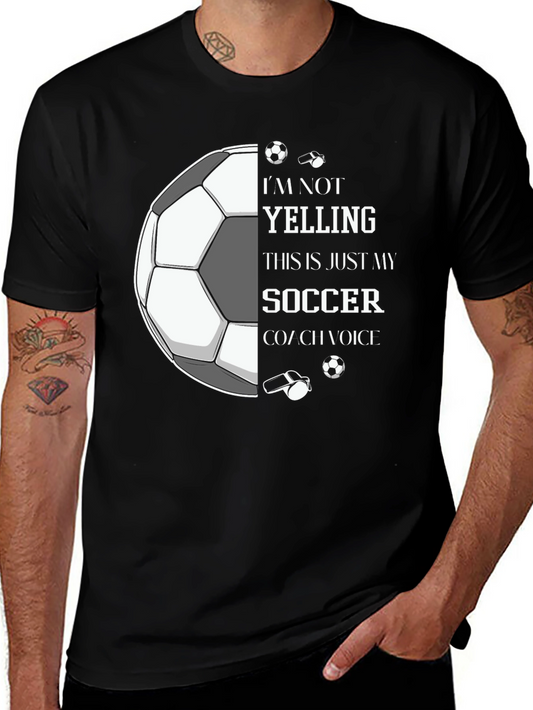 Soccer Coach Voice Graphic Tee