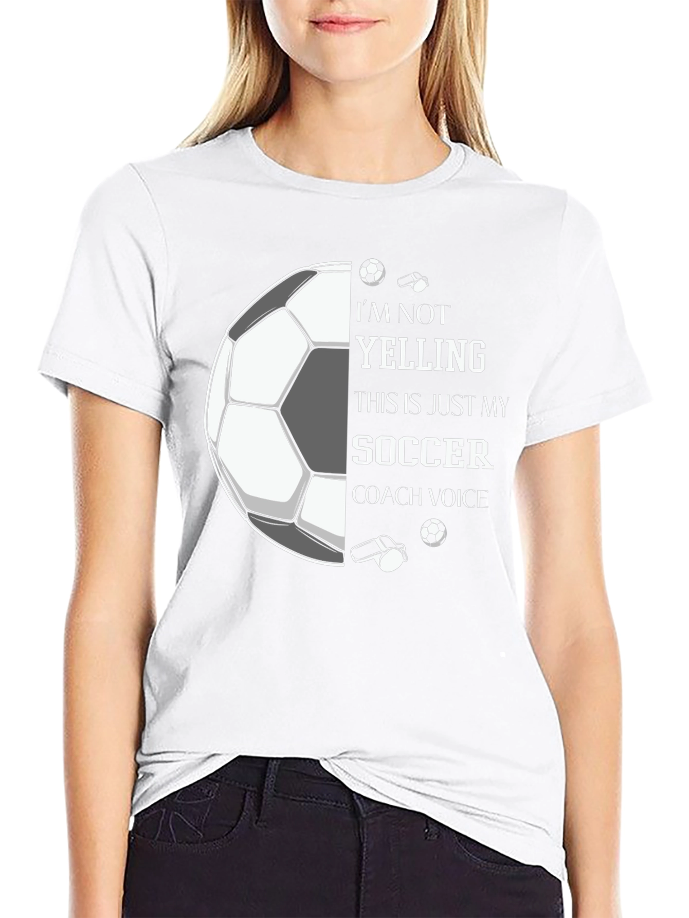 Soccer Coach Voice Graphic Tee