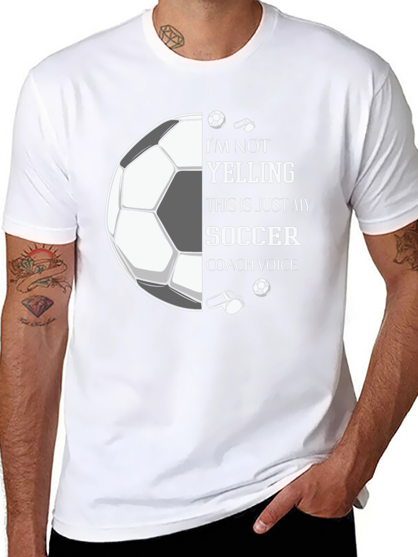 Soccer Coach Voice Graphic Tee