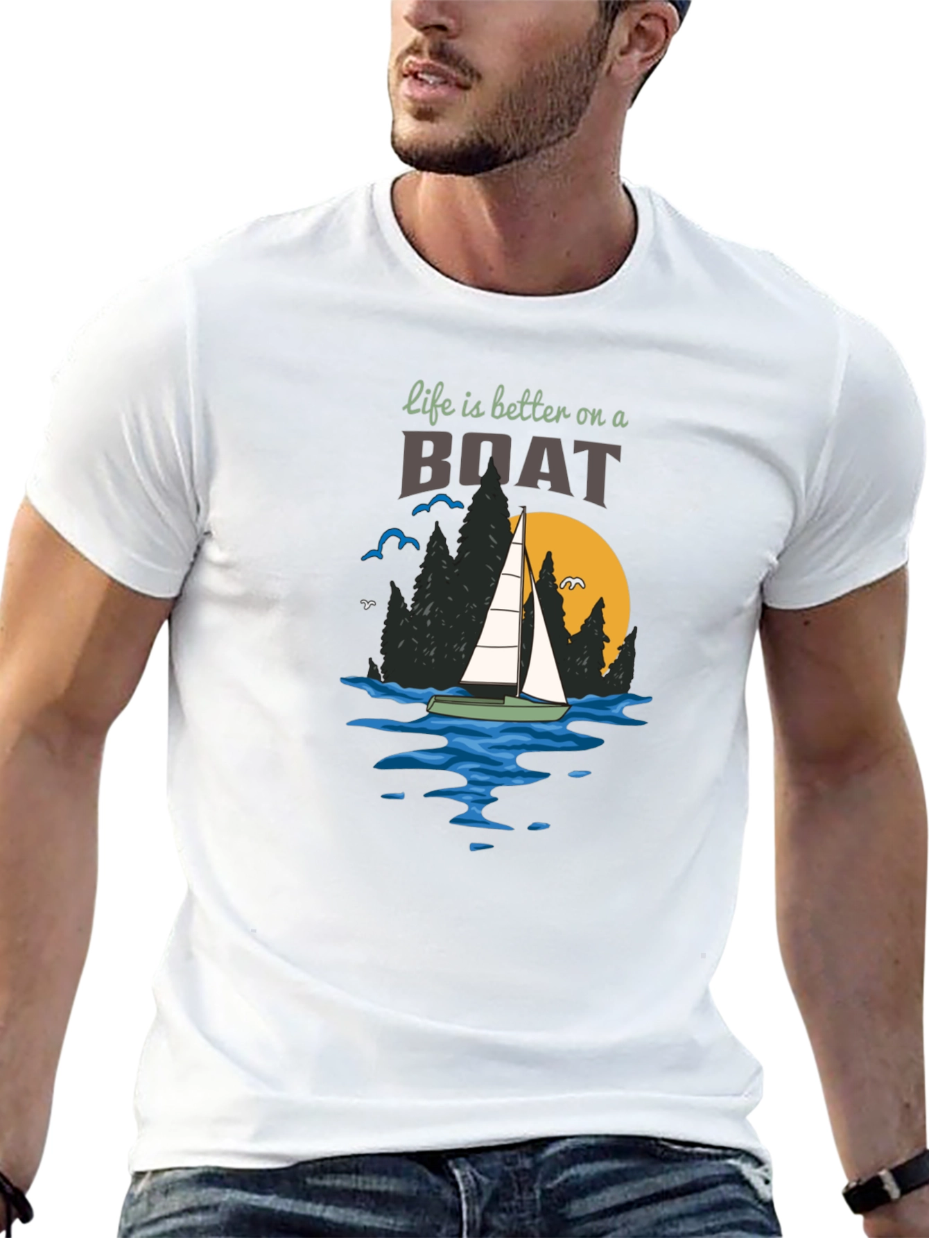 Life is Better on a Boat Graphic Tee