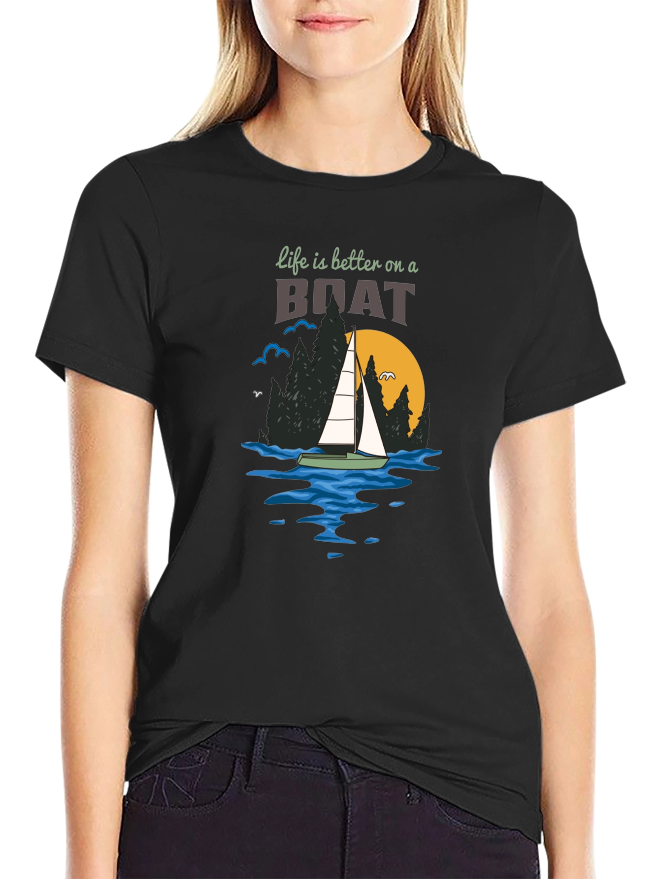 Life is Better on a Boat Graphic Tee