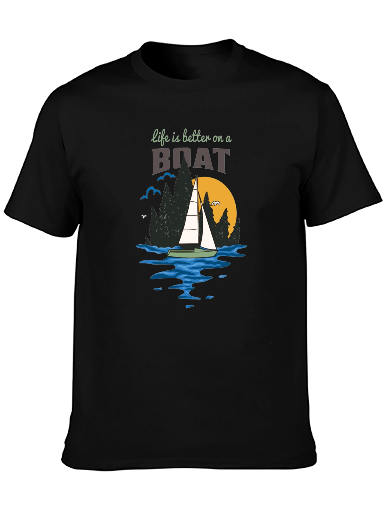 Life is Better on a Boat Graphic Tee