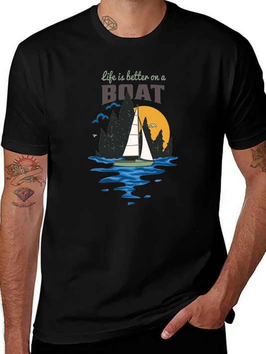 Life is Better on a Boat Graphic Tee