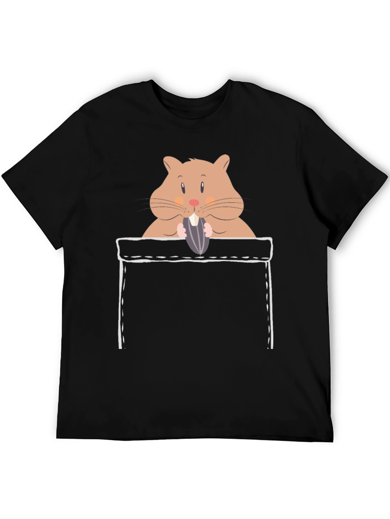 Hamster in Pocket Graphic Tee