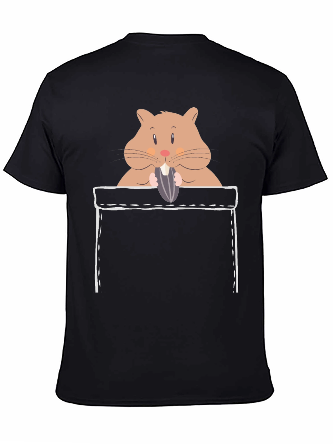 Hamster in Pocket Graphic Tee
