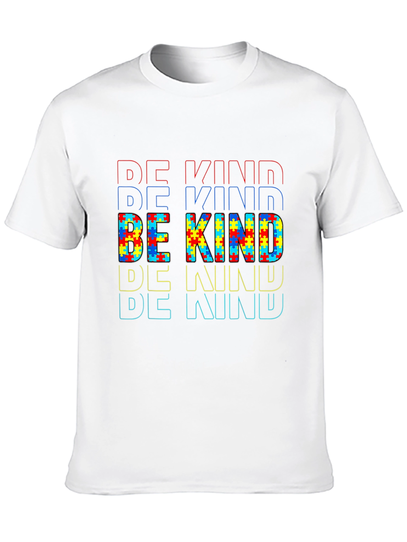 Be Kind Autism Awareness Graphic T-Shirt