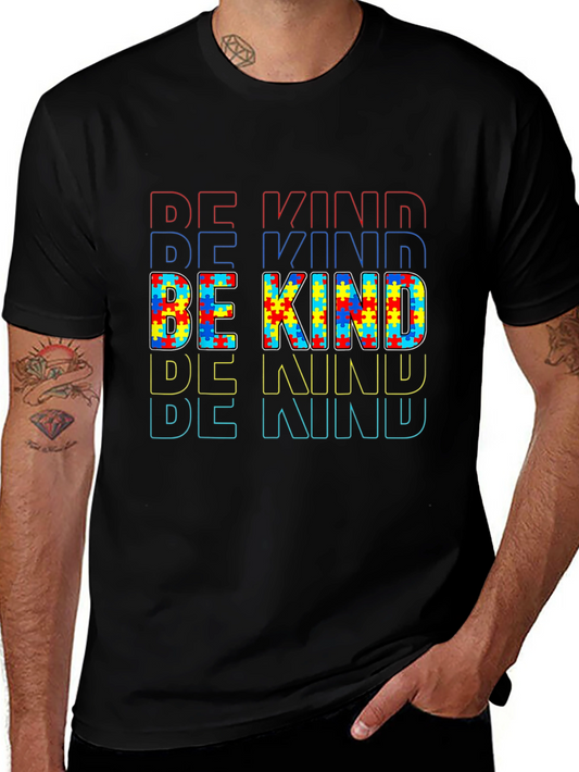 Be Kind Autism Awareness Graphic T-Shirt