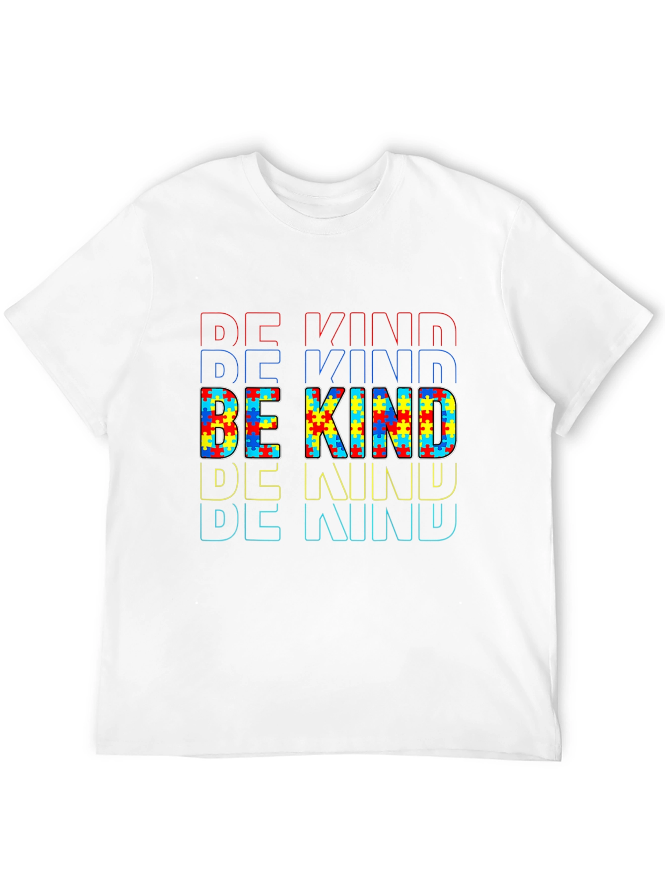 Be Kind Autism Awareness Graphic T-Shirt