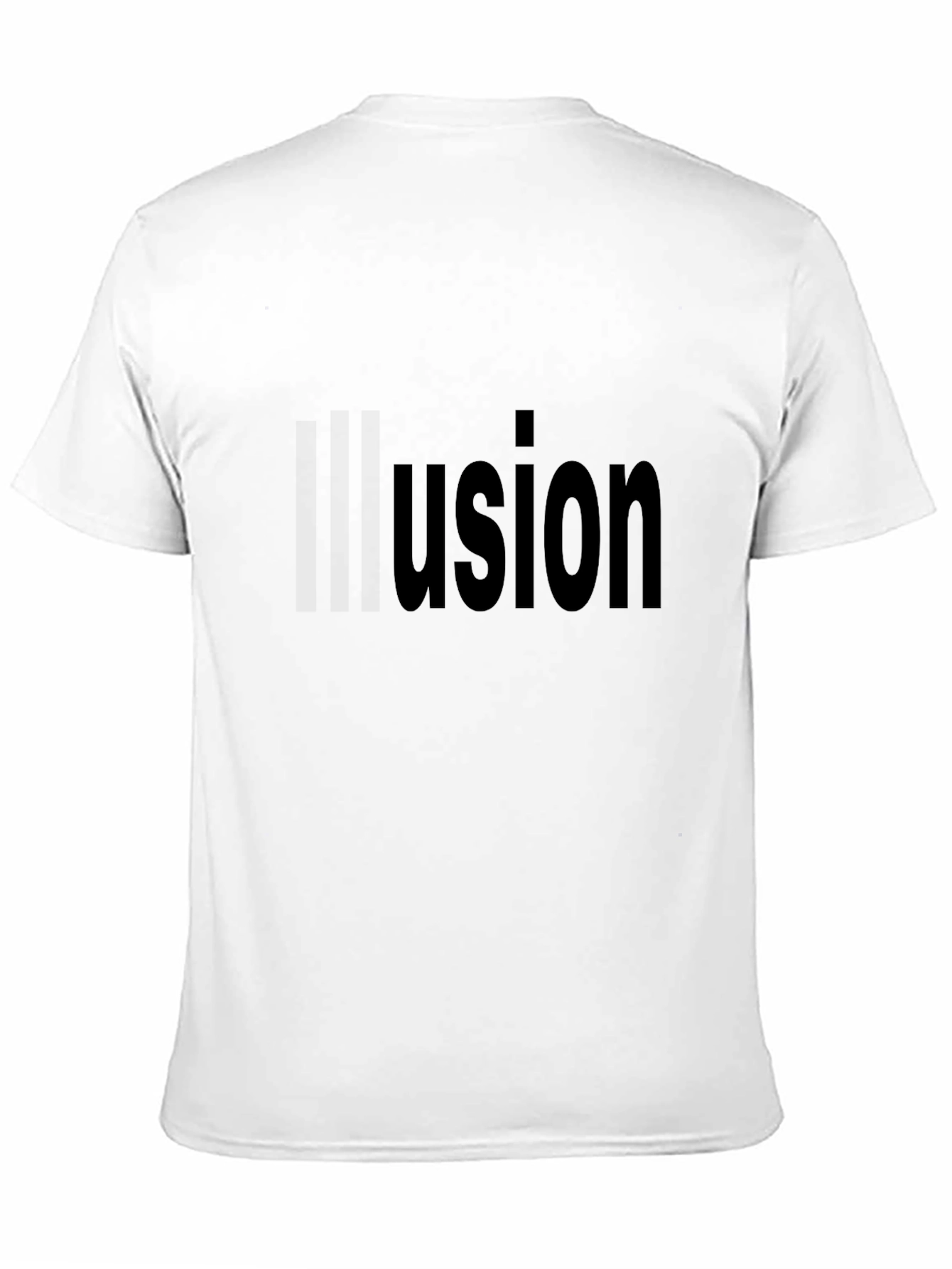 Black Usion Graphic T-Shirt - Casual Style