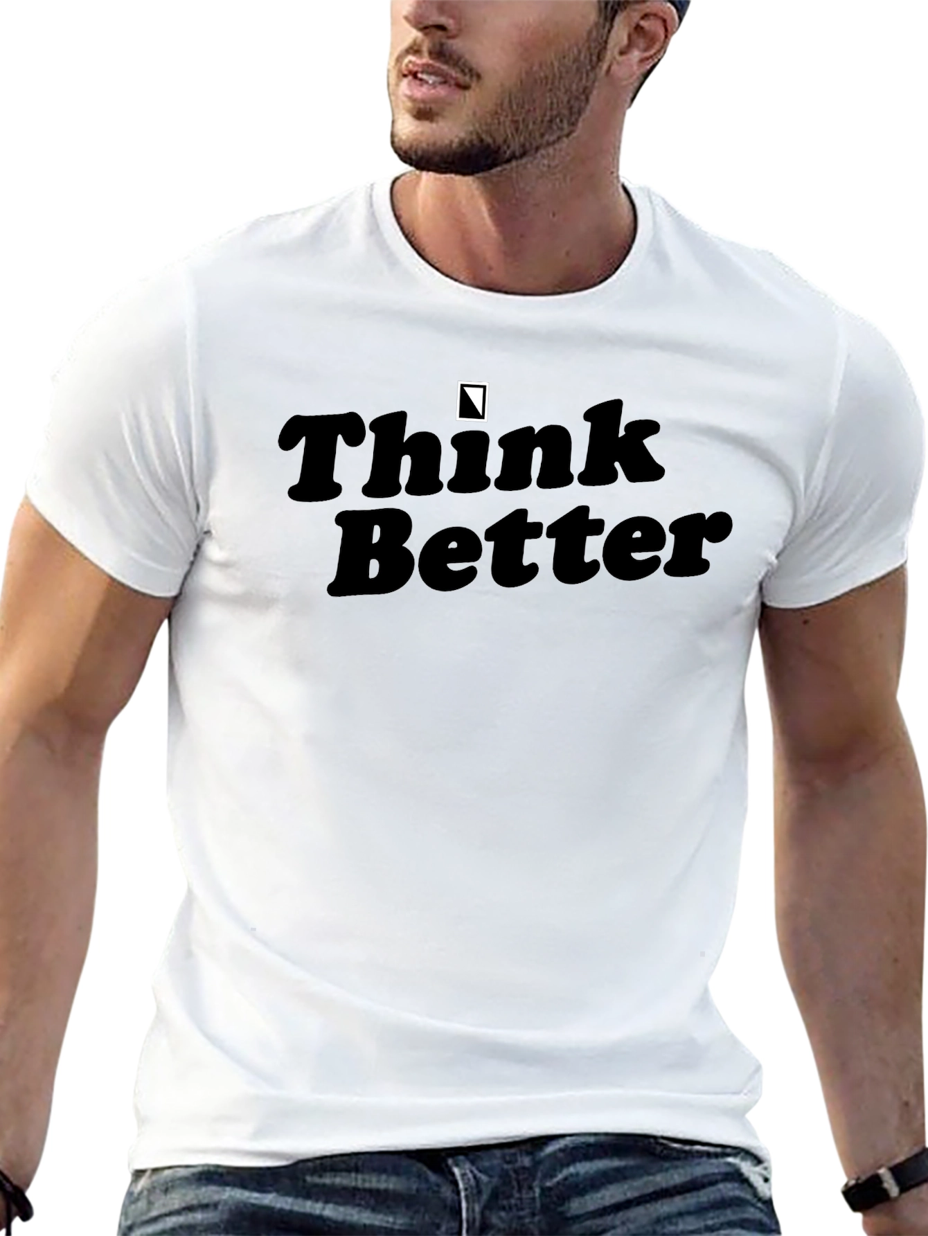 Think Better T-Shirt - Mens Crew Neck Tee