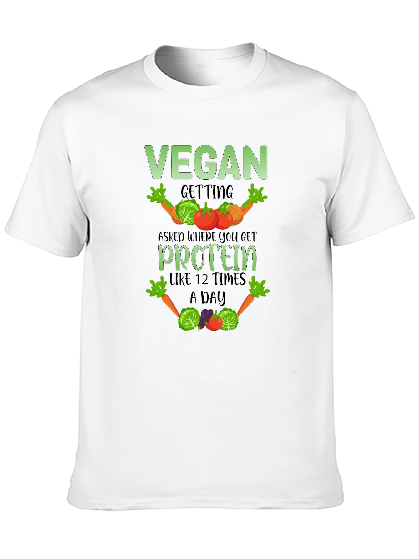 Vegan Protein Graphic T-Shirt
