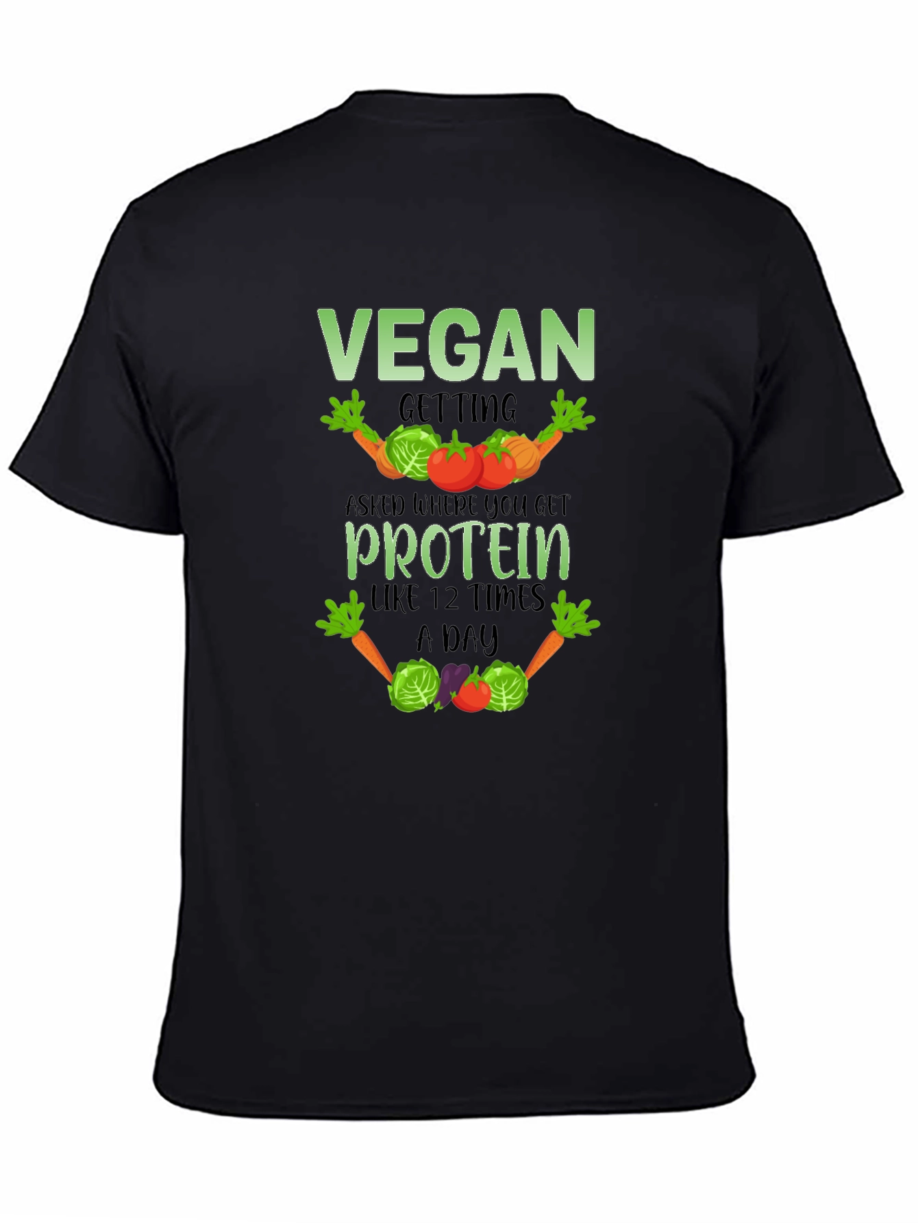 Vegan Protein Graphic T-Shirt