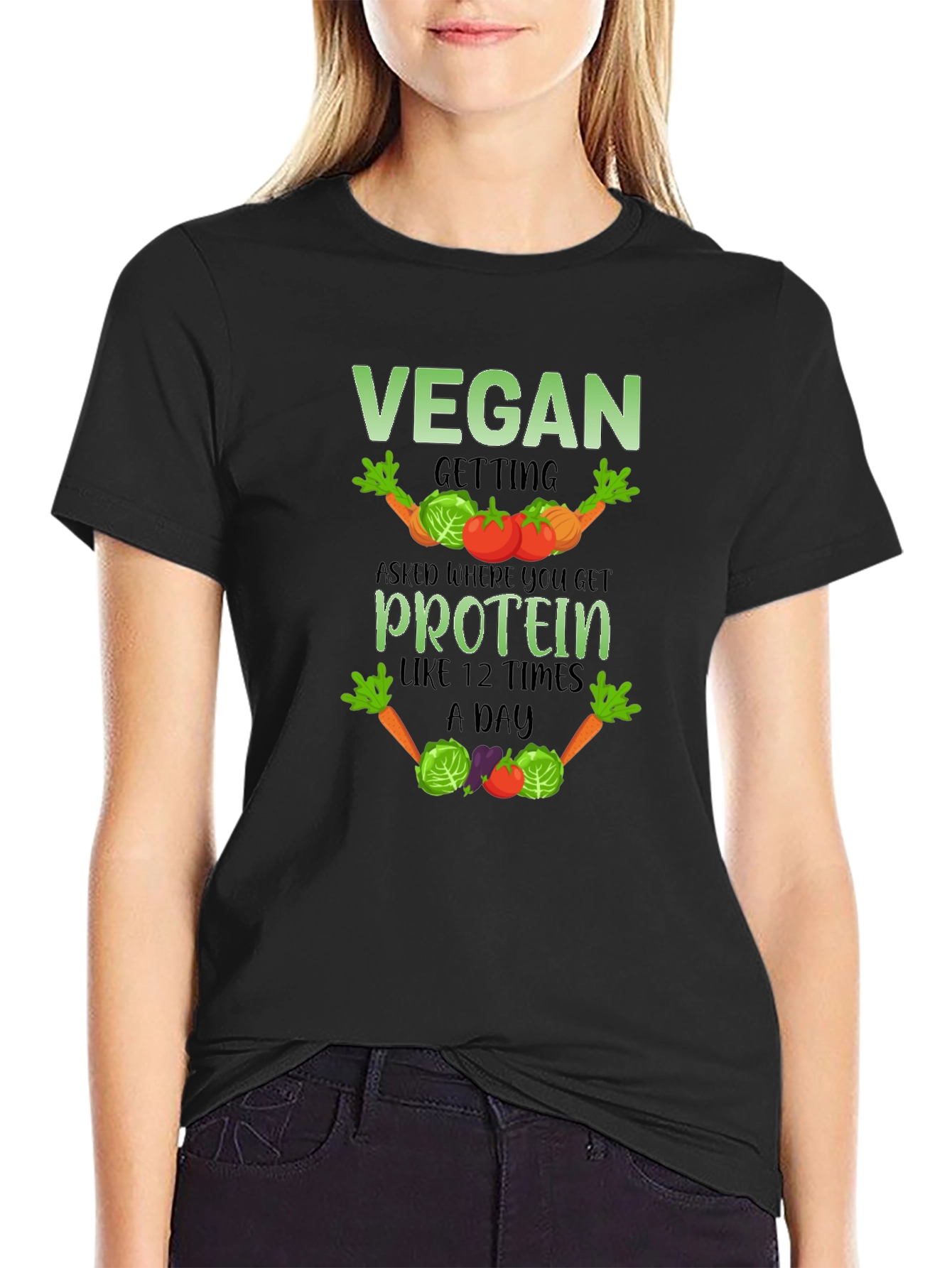 Vegan Protein Graphic T-Shirt
