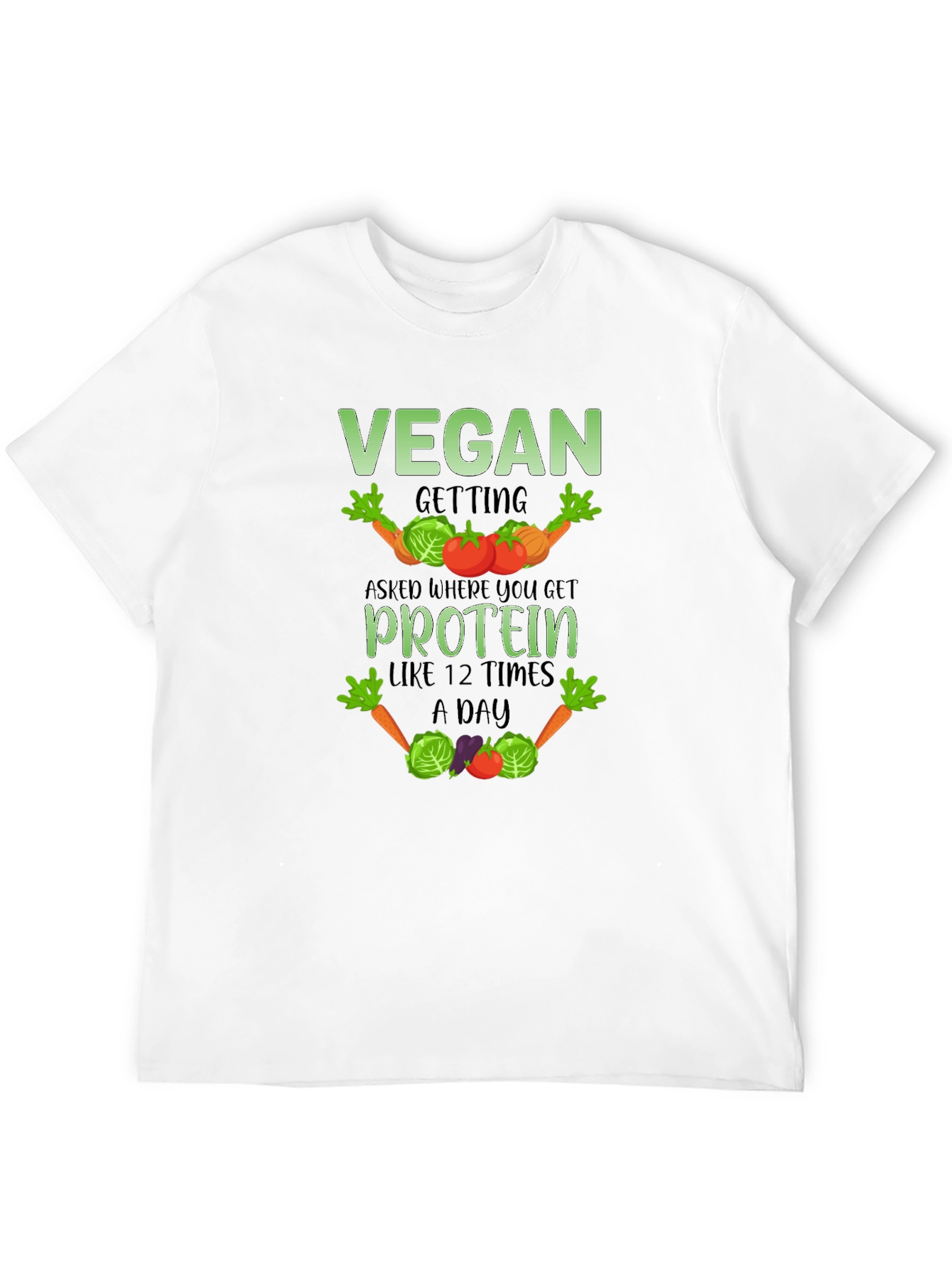 Vegan Protein Graphic T-Shirt