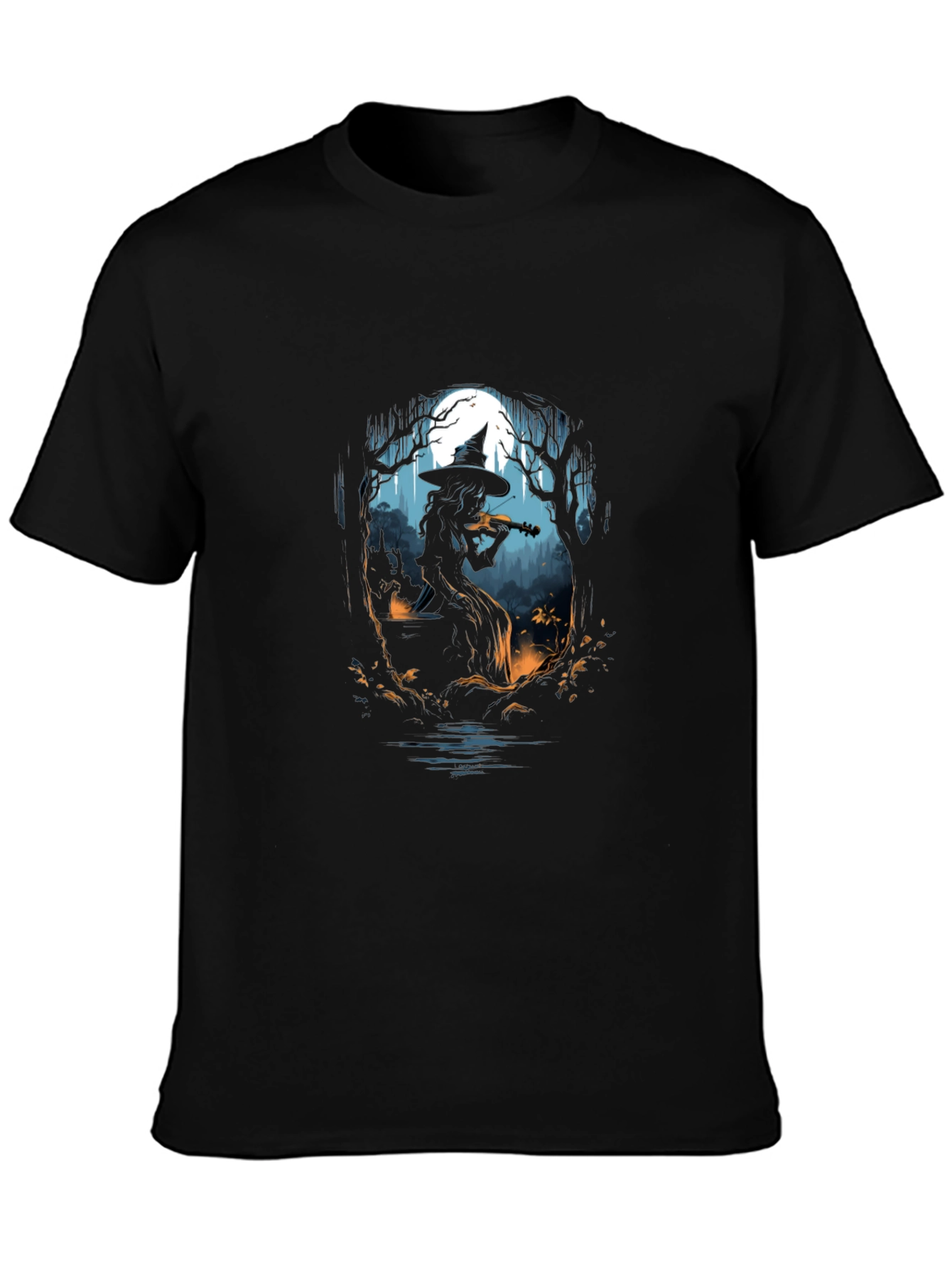 Witch Violinist Graphic Tee