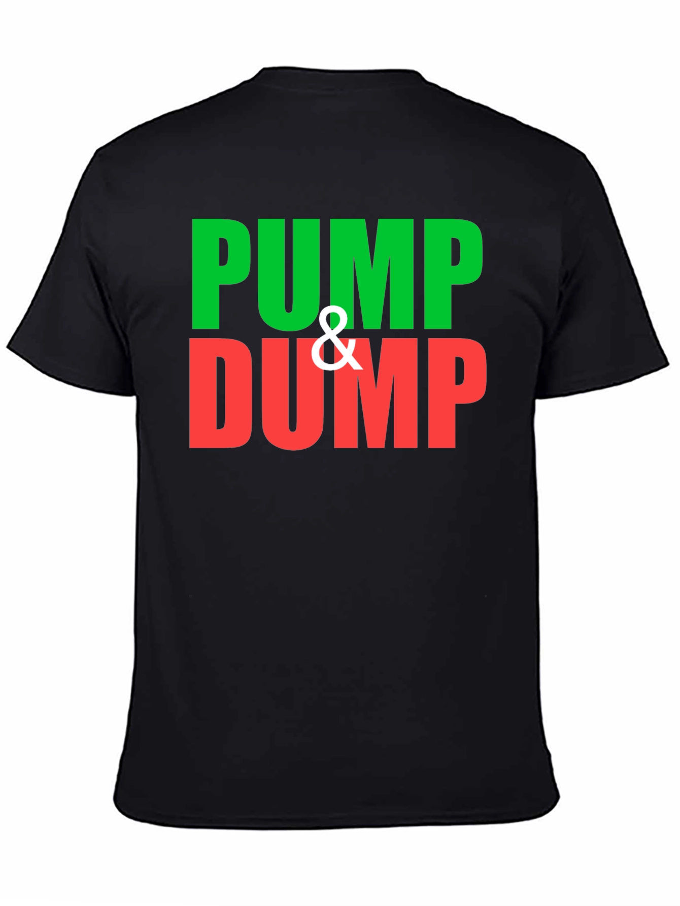 Pump & Dump Graphic T-Shirt - Black Tee