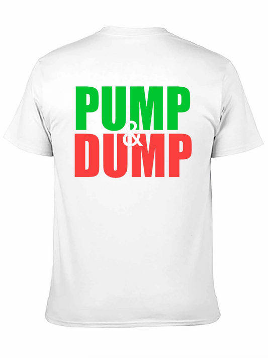 Pump & Dump Graphic T-Shirt - Black Tee