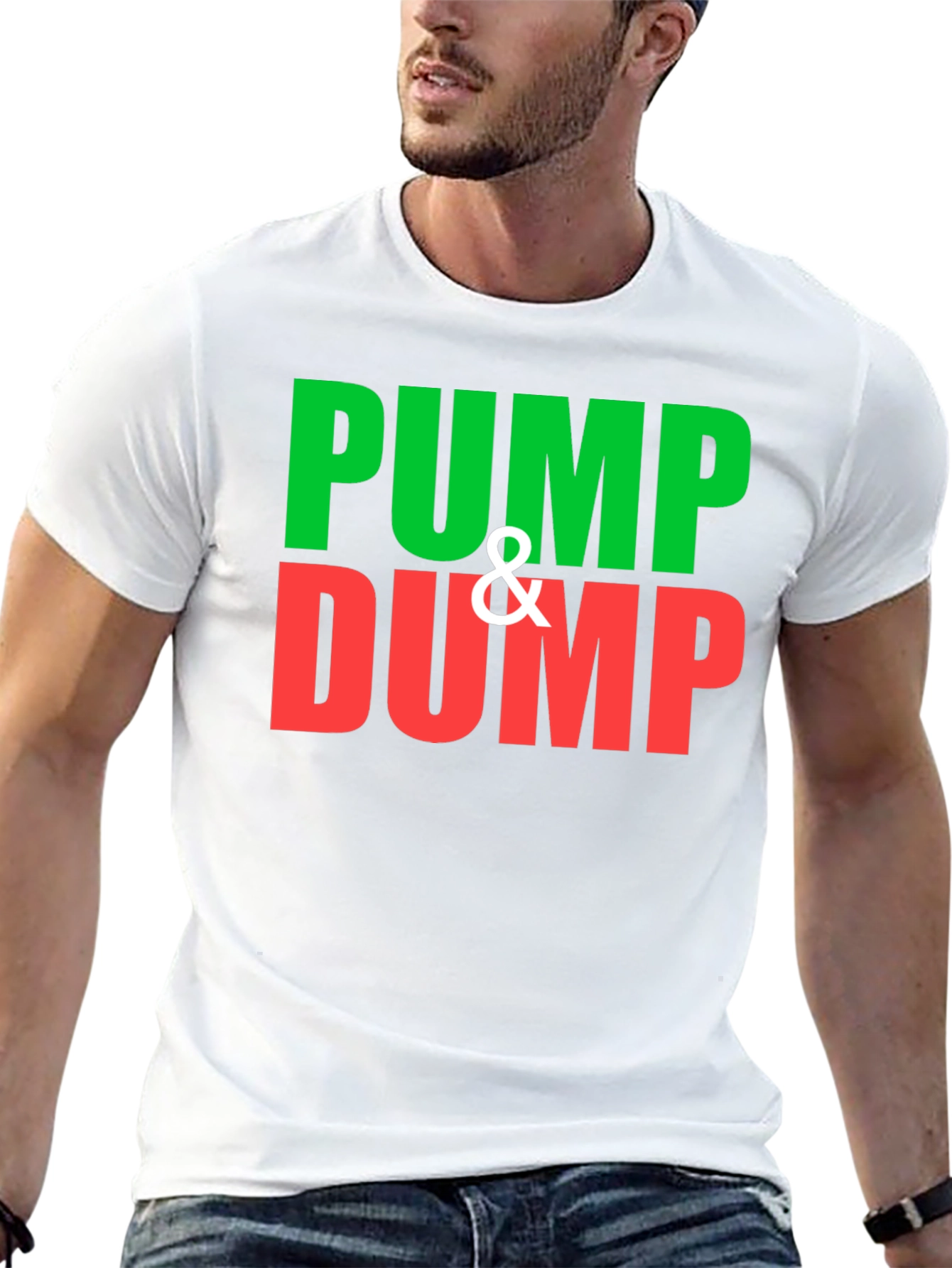 Pump & Dump Graphic T-Shirt - Black Tee