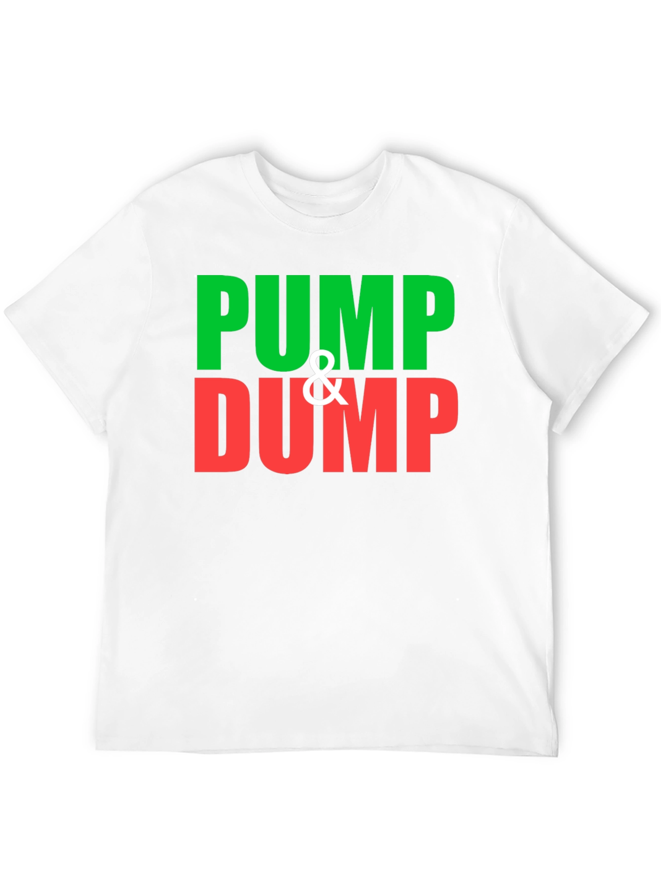 Pump & Dump Graphic T-Shirt - Black Tee