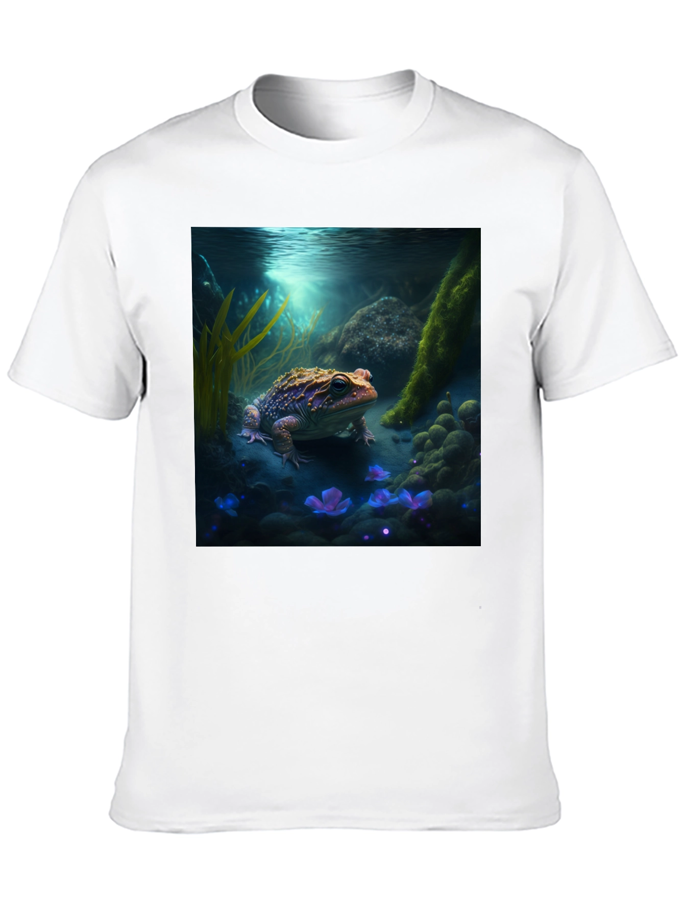 Underwater Frog Graphic Tee