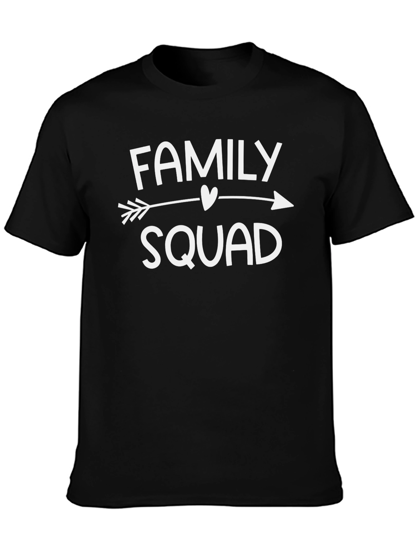Family Squad Tee - Arrow Heart Design