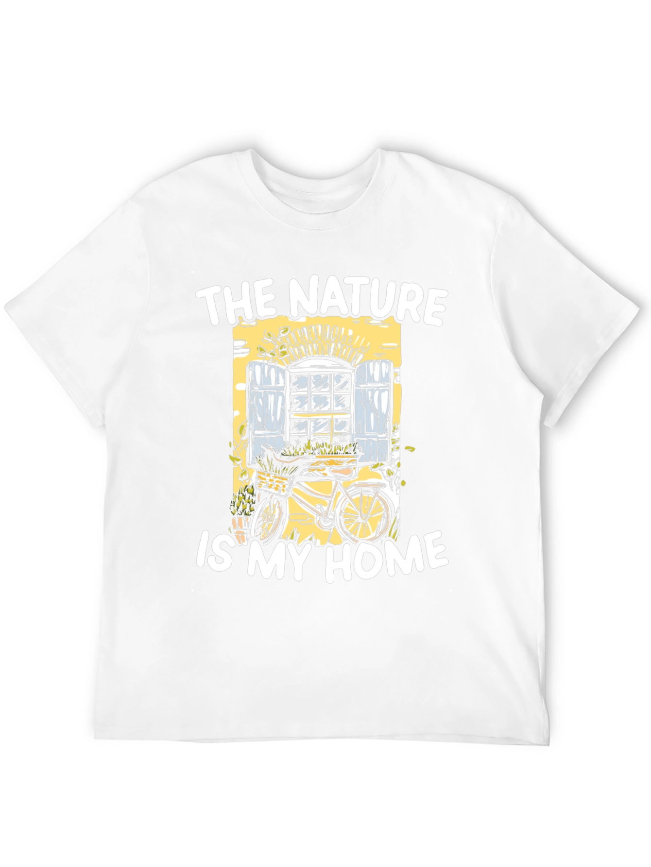 Nature is My Home Graphic T-Shirt